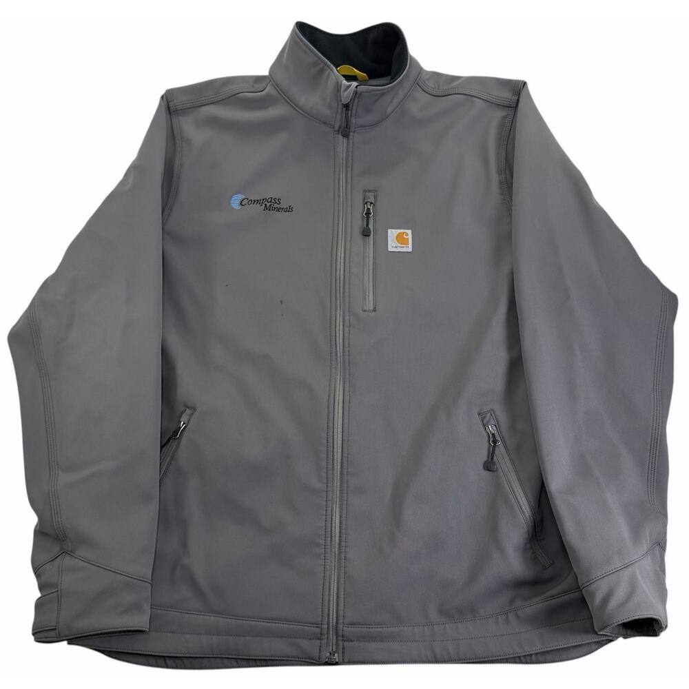 Carhartt Crowley Rain Defender Softshell Grey Jacket Men's XLT Style #102199